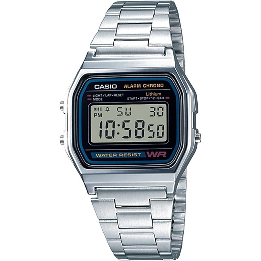 ⚡Casio Men's A158W-1 Classic Digital Stainless Steel Bracelet Watch Stainless
